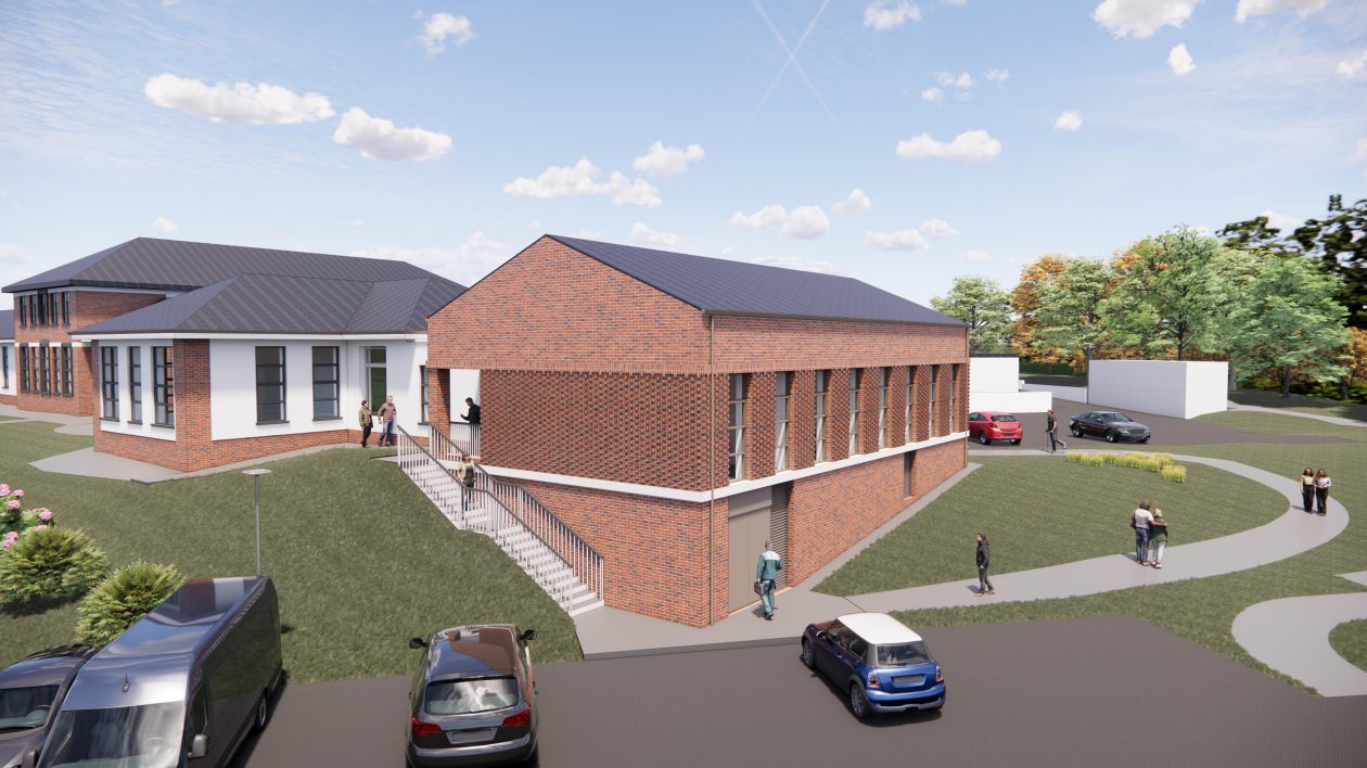 artist impression of robinson hospital
