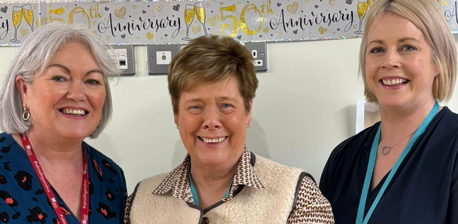 Golden girl Bernie celebrates 50 years of nursing excellence
